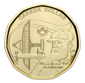 2022 1-dollar - Graham Bell obverse